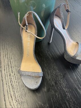 Stuart Weitzman platform shoe nudistcurve sandals size 6 1/2